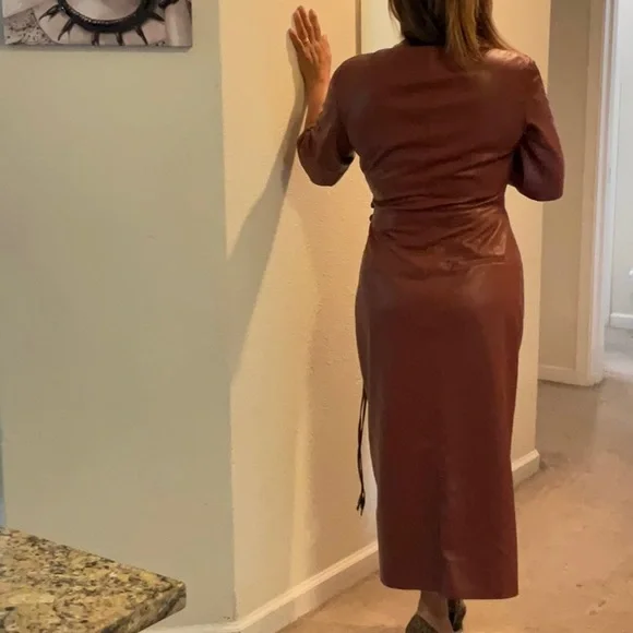 Nanushka HELISA BRICK VEGAN LEATHER - Picture 3 of 16